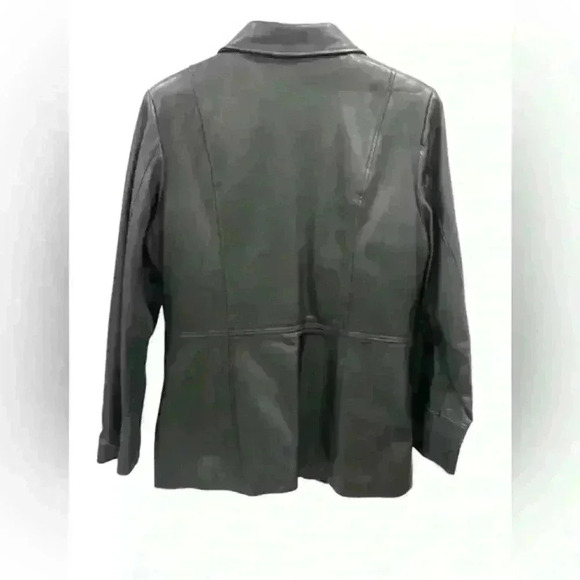 Wilson Leather Pelle Studio Thinsulate‎ Ultra Leather Women’s Coat Size Medium - Picture 5 of 9